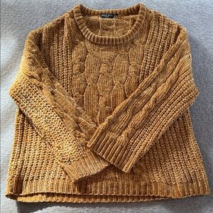 ASOS Women’s Golden‎ Cable Knit Sweater